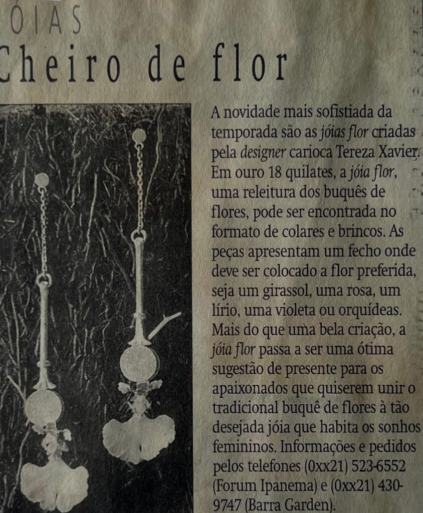 Joias Cheiro de Flor