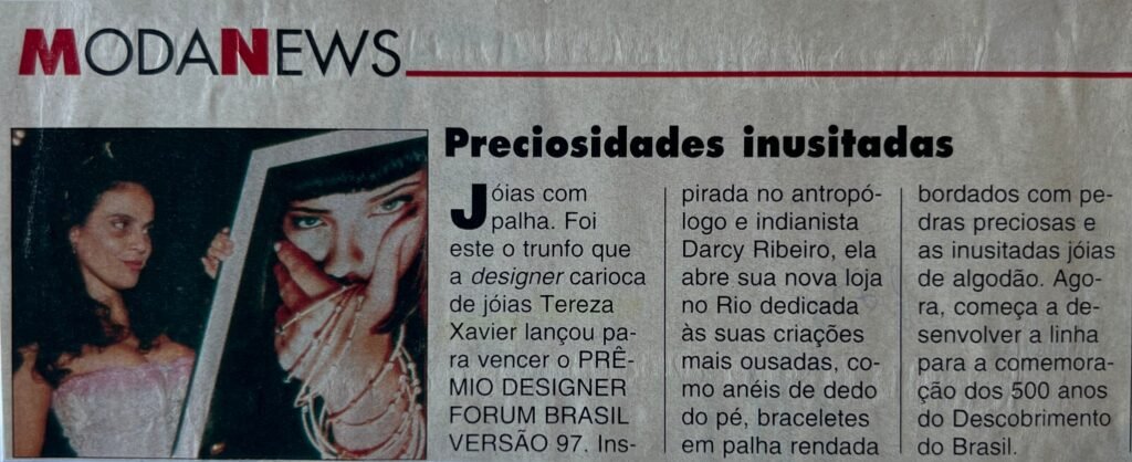 Mulheres de Hoje Moda News 1998