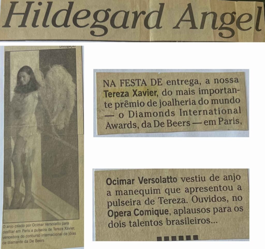 O Globo 1998 Caderno Ela Coluna Hildegard Angel