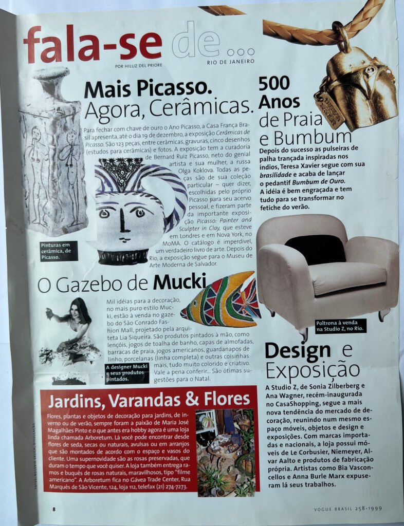 Vogue Brasil fala-se de 1999