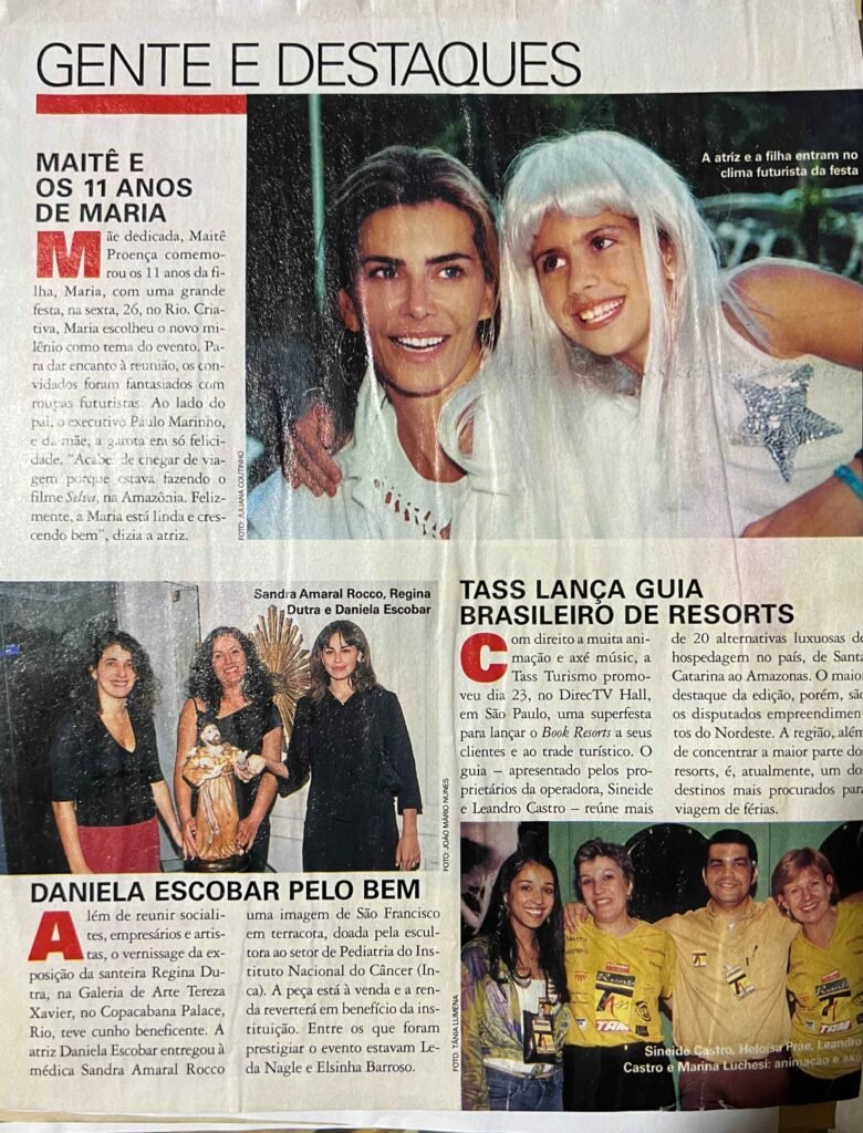 GENTE E DESTAQUES 2001