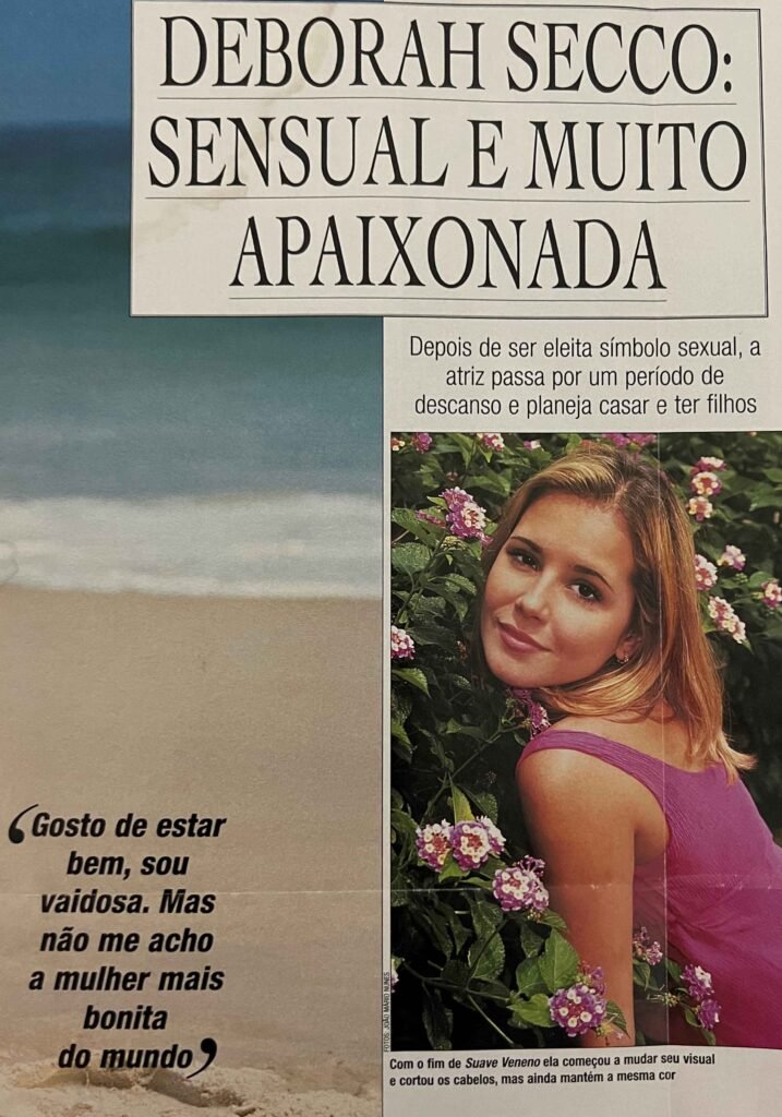 Revista Quem Deborah Secco 1998