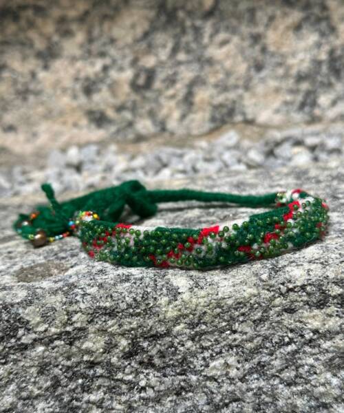 Choker Fita Bordado