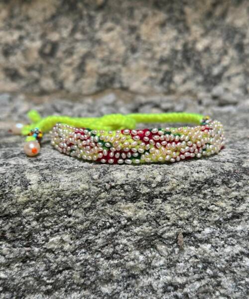 Choker Fita Bordado