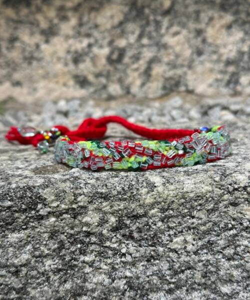 Choker Fita Bordado