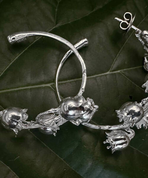 Par de Argolas Brain de Muggets