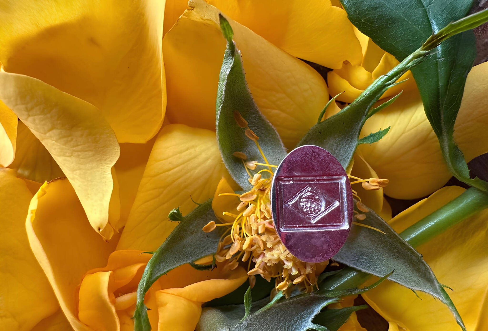 Pingente Sinete Bandeira do Brasil